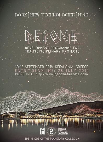Call for artists: Becomebecome masterclass 10-15 September 2014, Kefalonia, Greece - deadline 28 July 2014