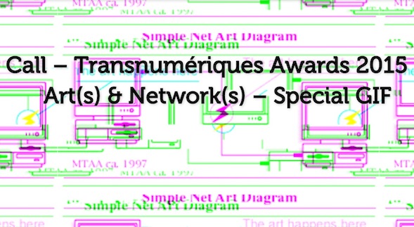Call for gif art - Transnumériques #Awards 2015 - deadline 1 March 2015